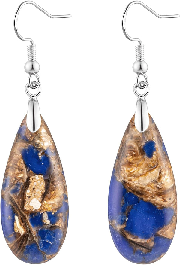Imperial Jasper Teardrop Earrings