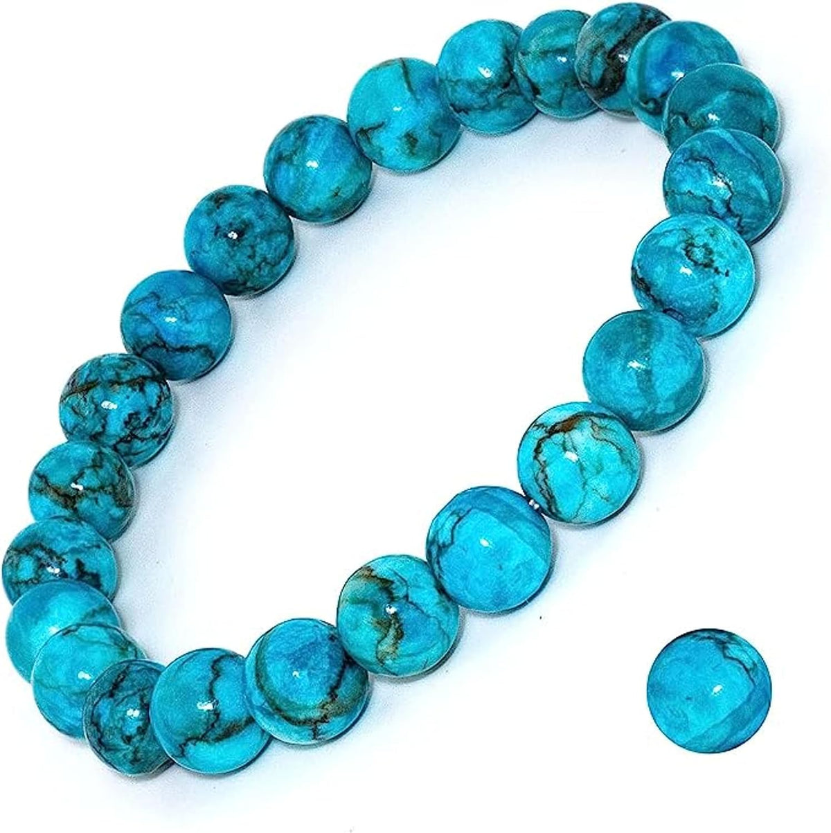 Natural Gemstone Stretch Elastic Bracelet