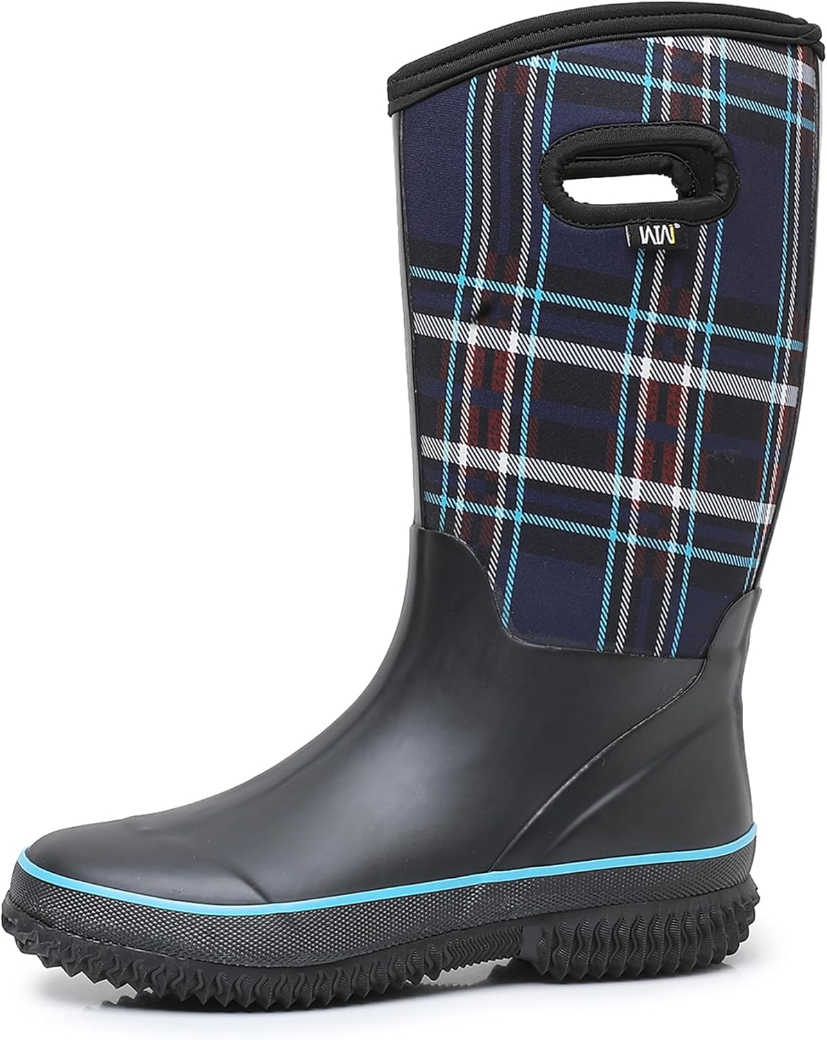 Mid-calf Rain Boots - Waterproof Insulated 5.5mm Neoprene Mud Boots