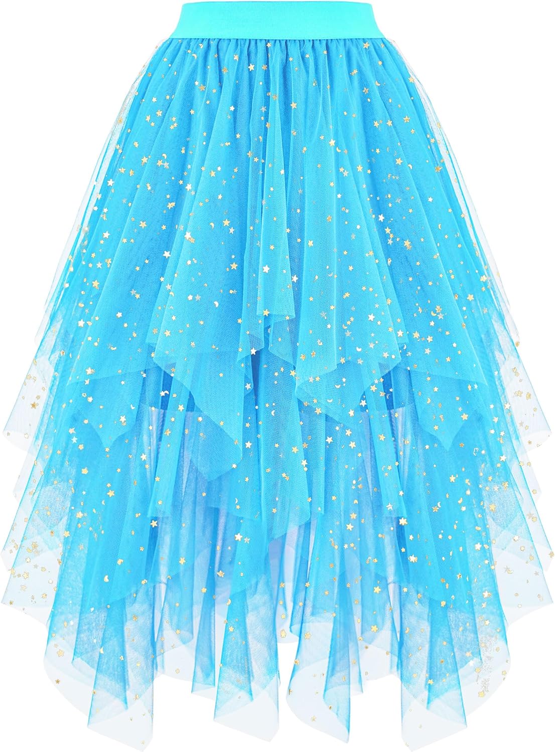 High Low Layered Puffy Fairy Tulle Skirts