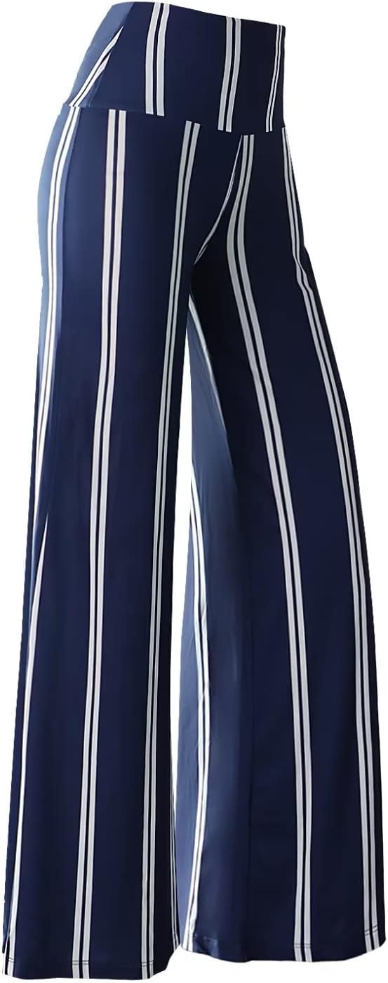 Women's Stretchy Wide Leg Palazzo Lounge Pants Casual Comfy