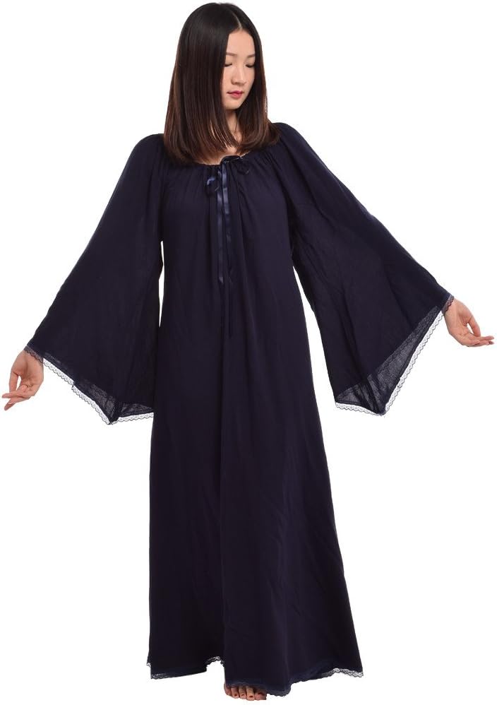BLESSUME Medieval Wedding Dress Renaissance Pirate Faire Celtic Chemise Under Dress