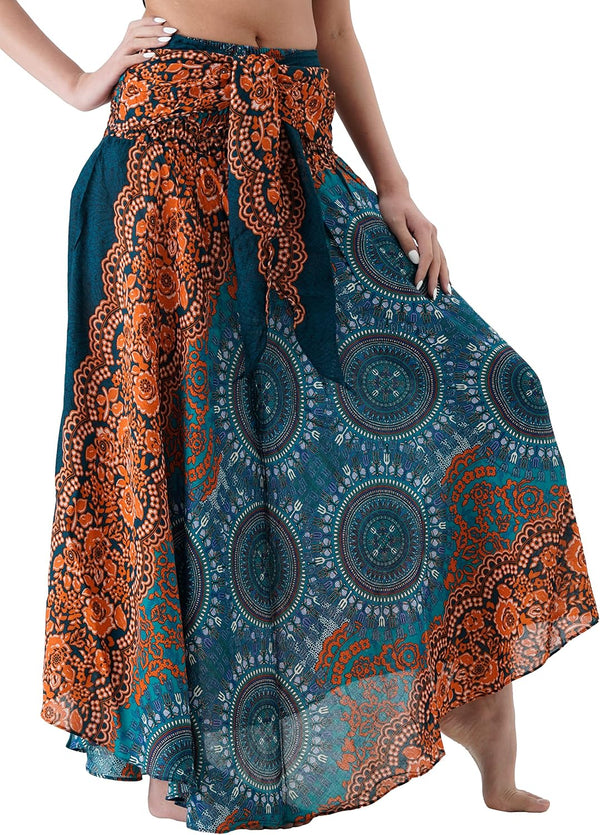 Long Skirts for Women Maxi Boho Skirt