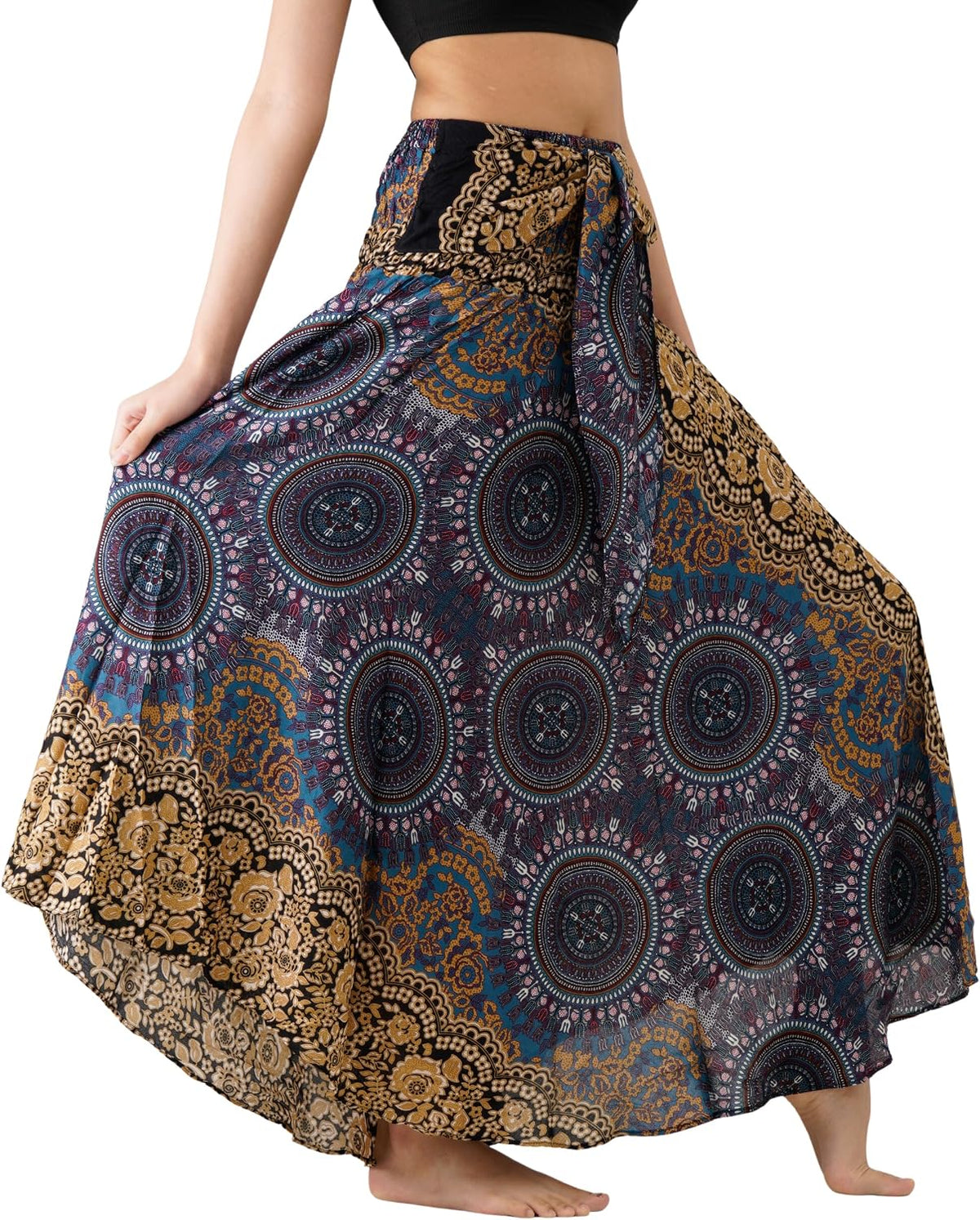 Long Skirts for Women Maxi Boho Skirt