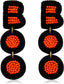 Halloween Beaded Boo Earrings for Women - Spooky Ghost Pumpkin Drop Dangle Jewelry - Handmade Gothic Costume Party Holiday Festive Gifts