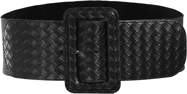Women's Stretchy Belt 1950s 3 Inch Wide Elastic Belts