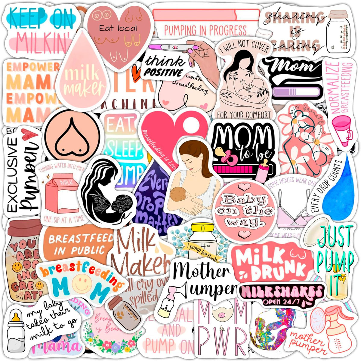 100Pcs Classic Rock Stickers — Rockabilly Guitar & Music Emblems