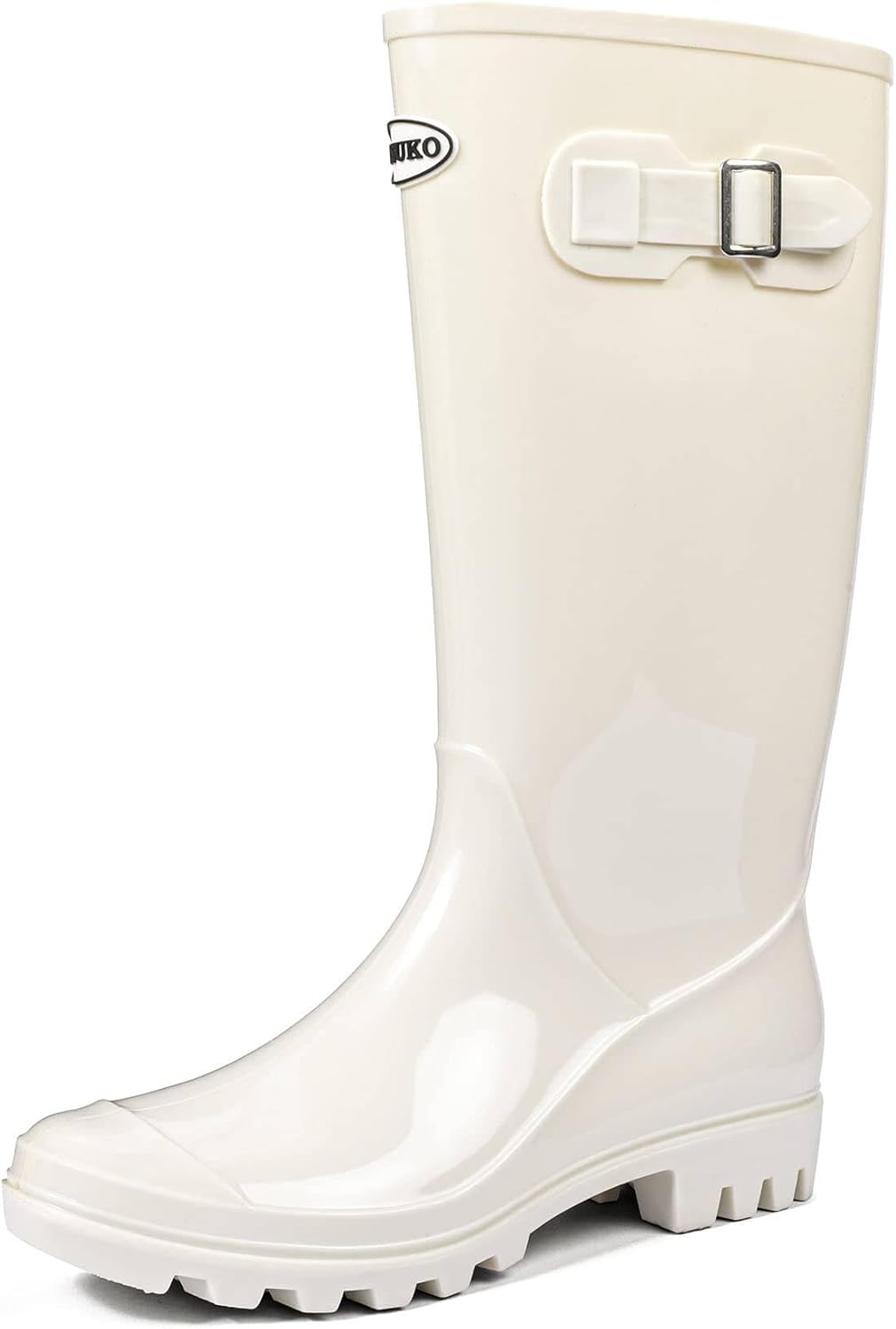 Women's Tall Rain Boots Waterproof Wellington