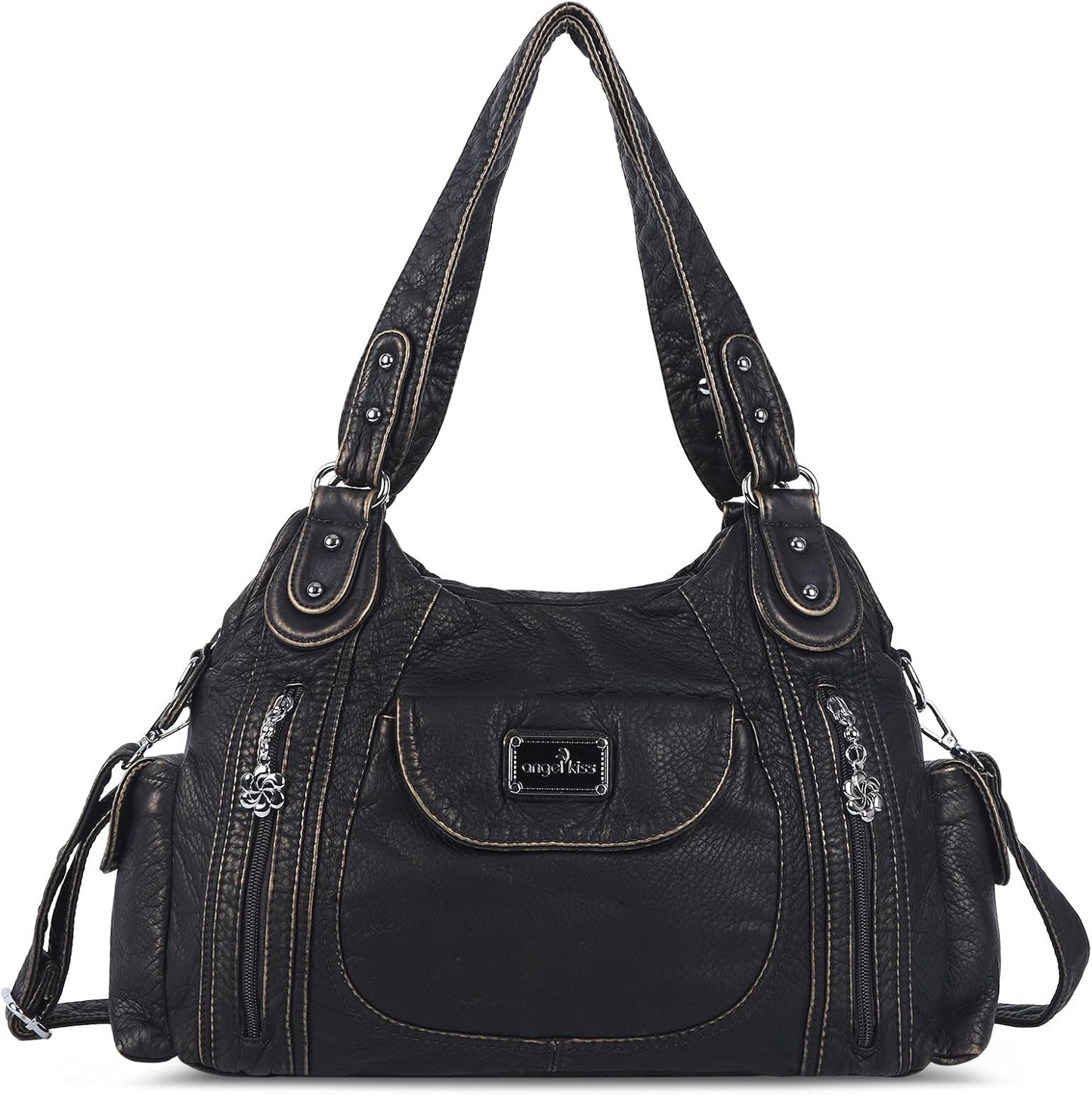 Angel Kiss Large Hobo Shoulder Tote