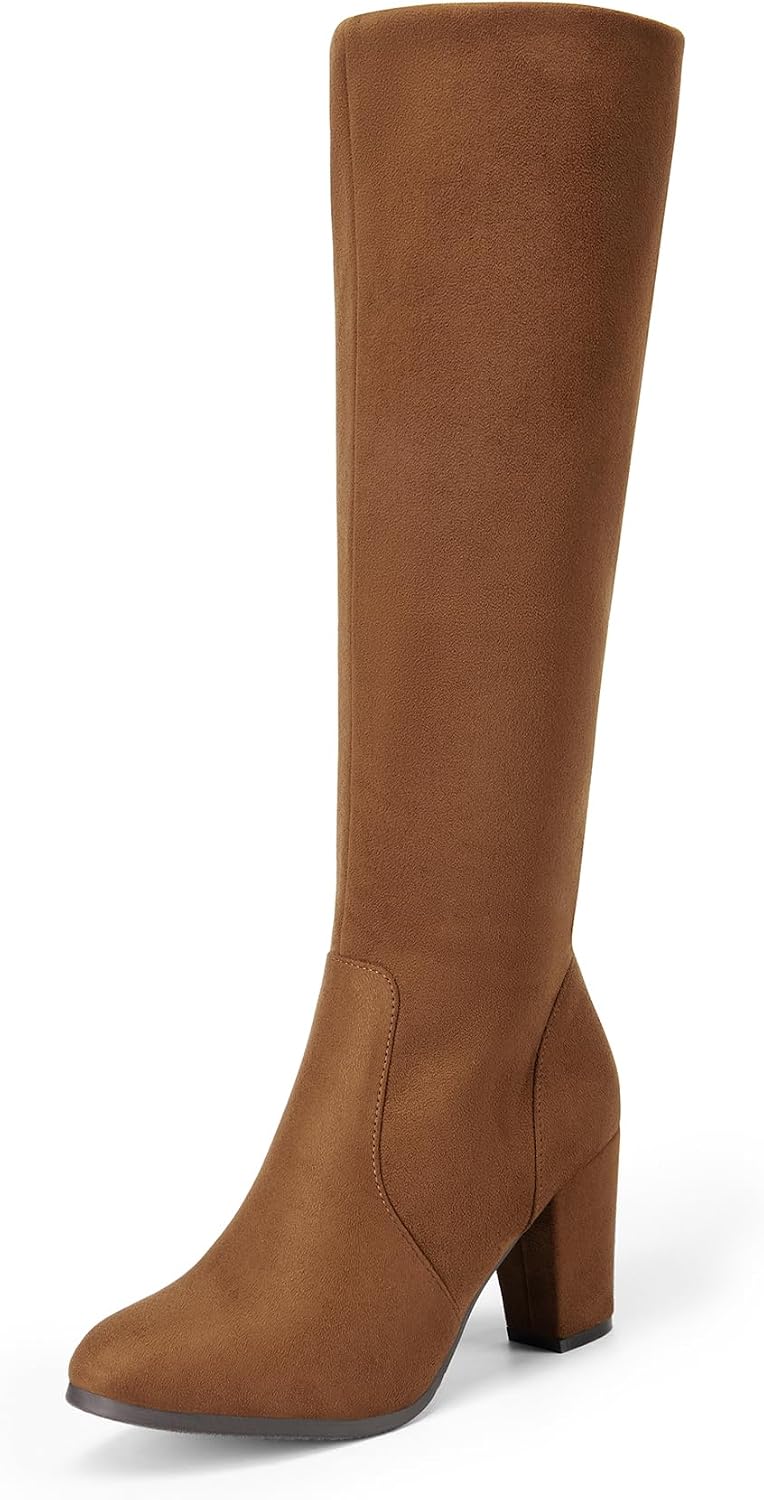 DREAM PAIRS Women's Knee High Winter Fall Tall Riding Boots