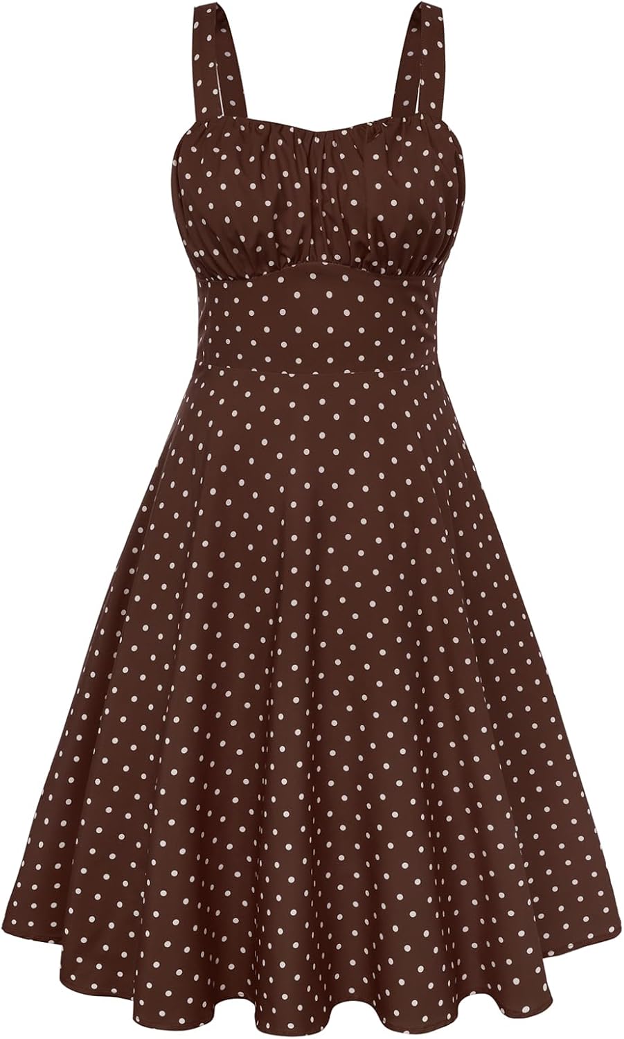 Belle Poque Womens Vintage A-line Midi Cocktail Party Dress