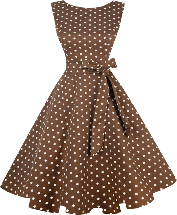 Sleeveless Vintage 1950s Cocktail Dress