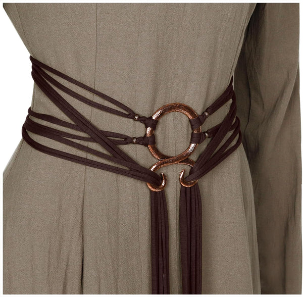Viking Troll Cross Belt Women Extra Long Rope Belt