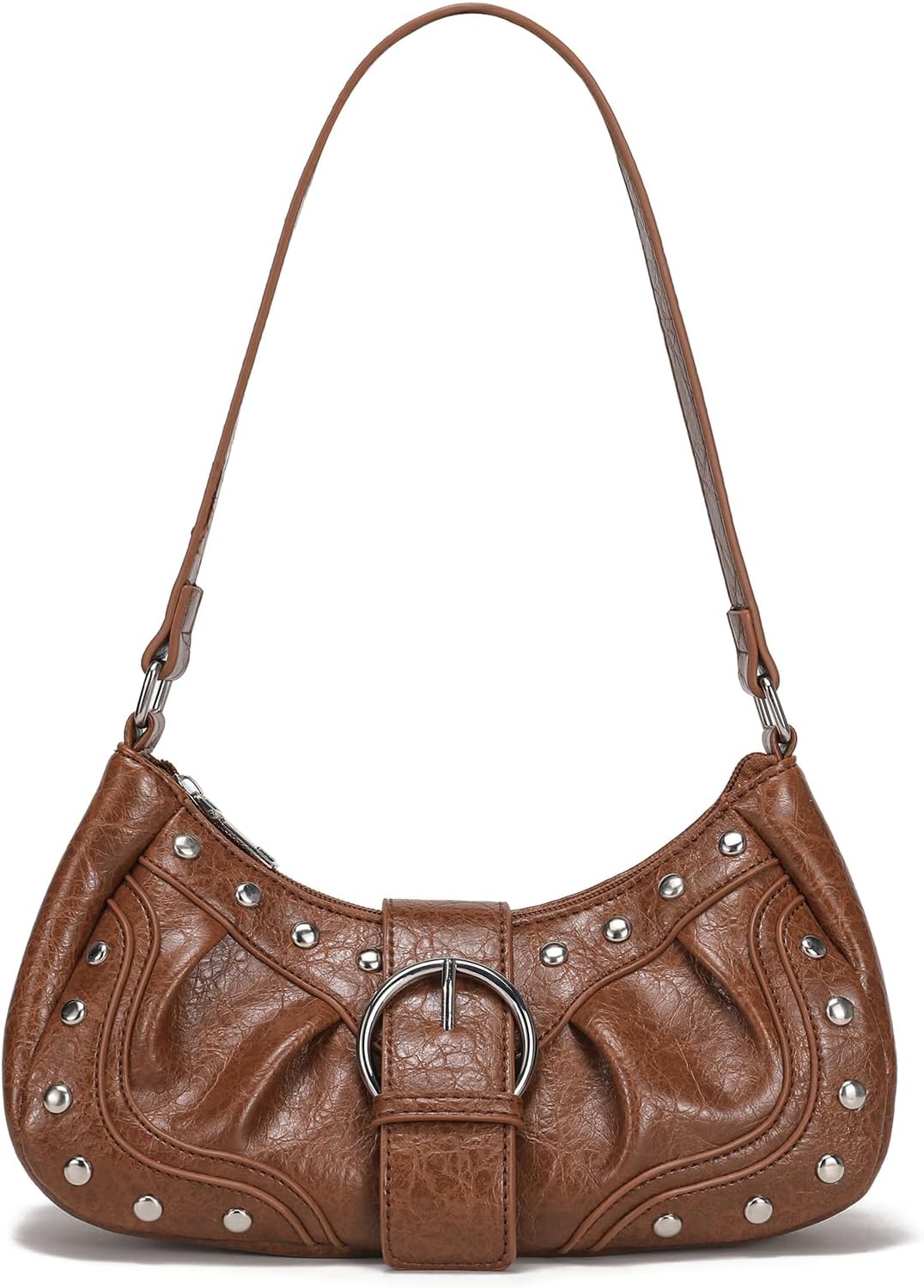 Y2K Small Shoulder Purse — Vintage Studded Goth Grunge Secondary image
