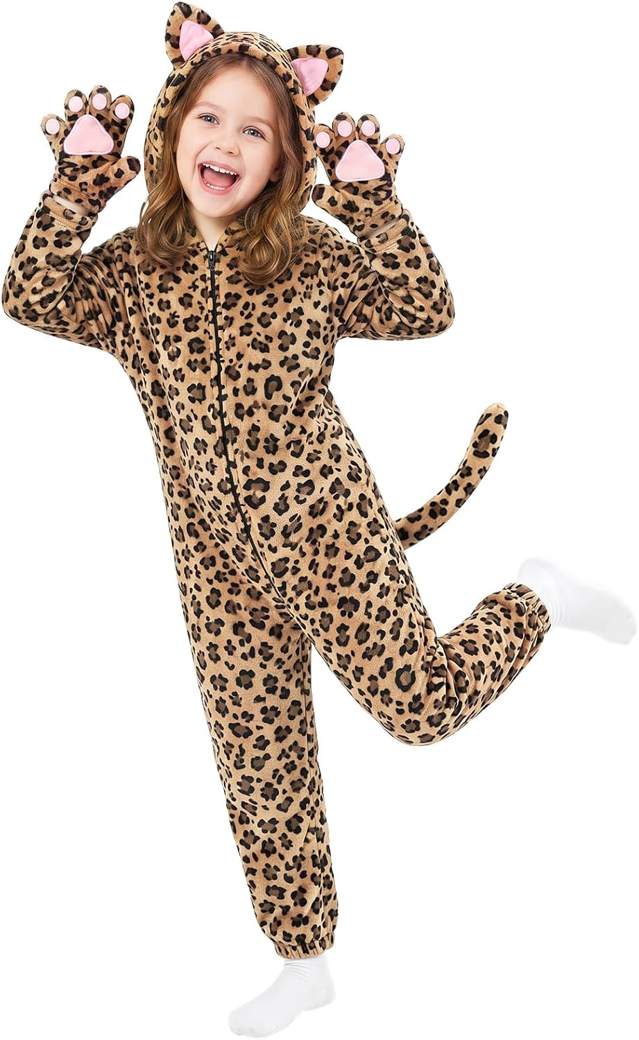 Halloween Cat Costume for Girls - Animal Costume Dress Up Gifts for Kids