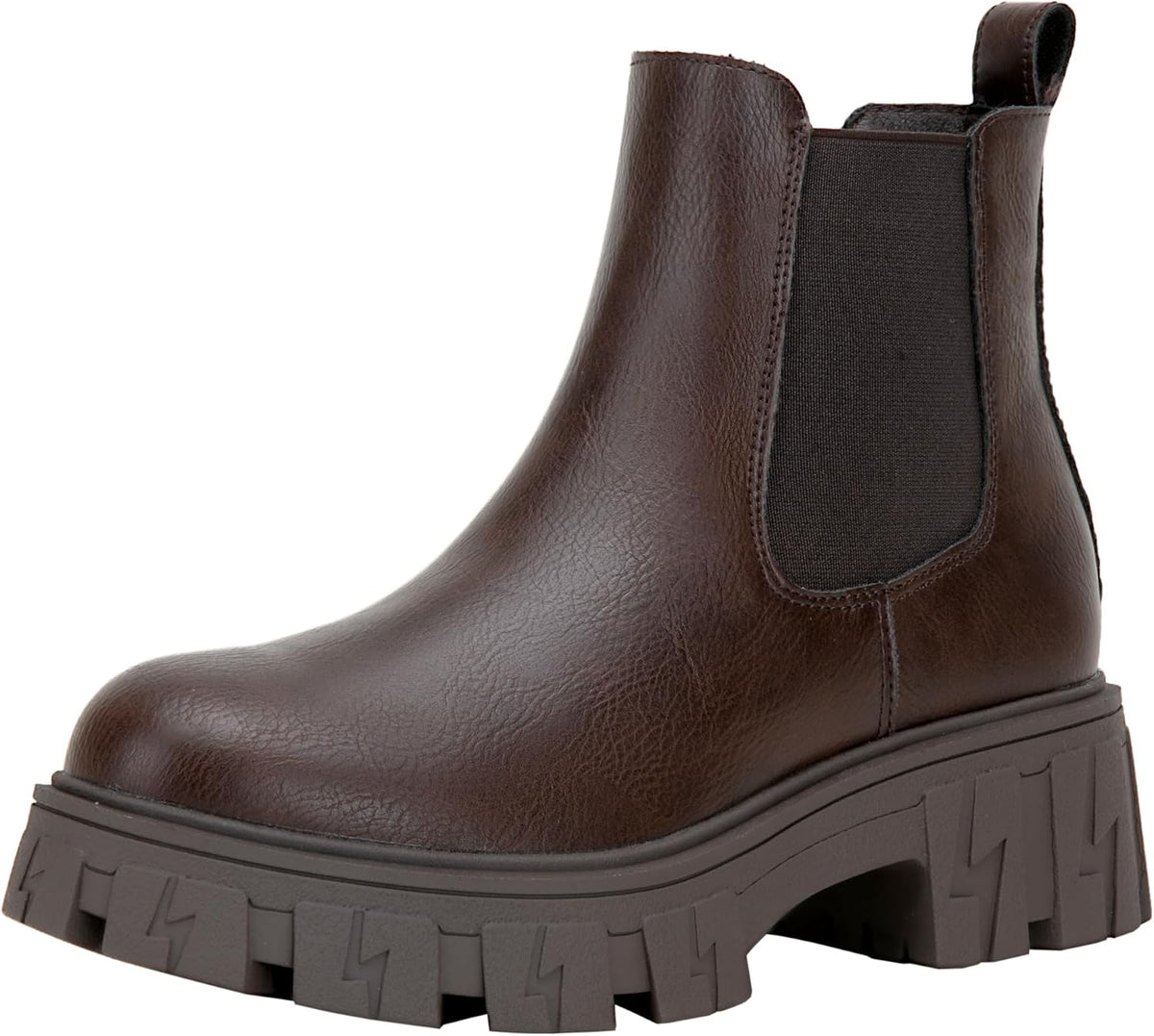 Women's Chelsea Combat Boots, Chunky Platform Ankle Boots