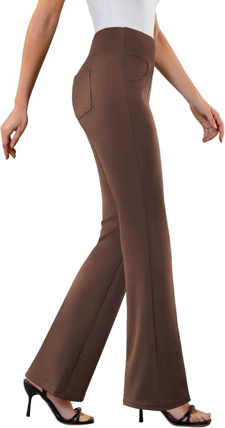 Womens Dress Pants Stretchy Work Pants Business Casual Office