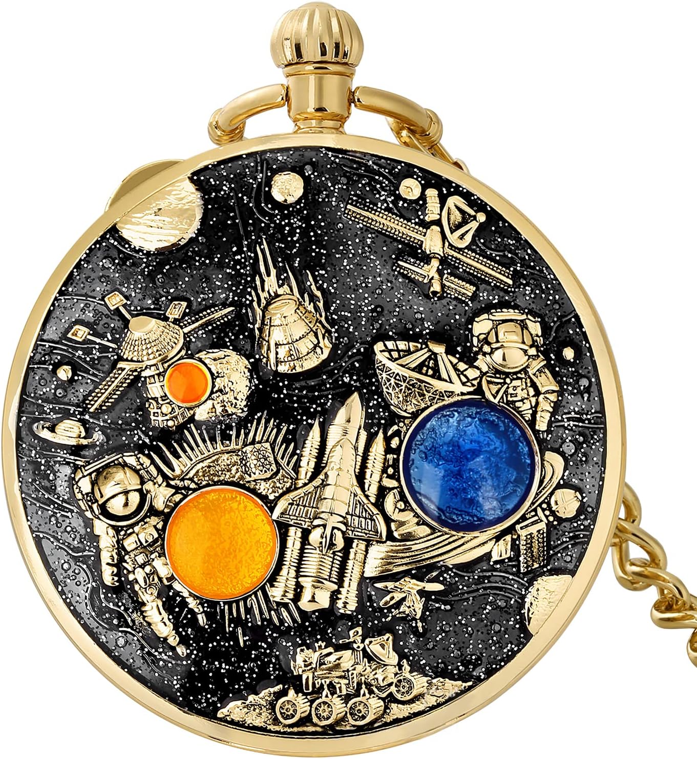 Men's Musical Pocket Watch — Collectible Gift