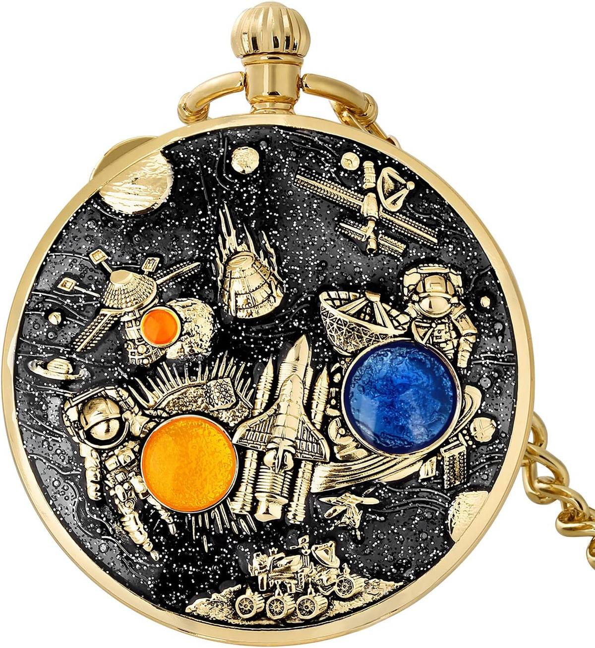 Men's Musical Pocket Watch — Collectible Gift