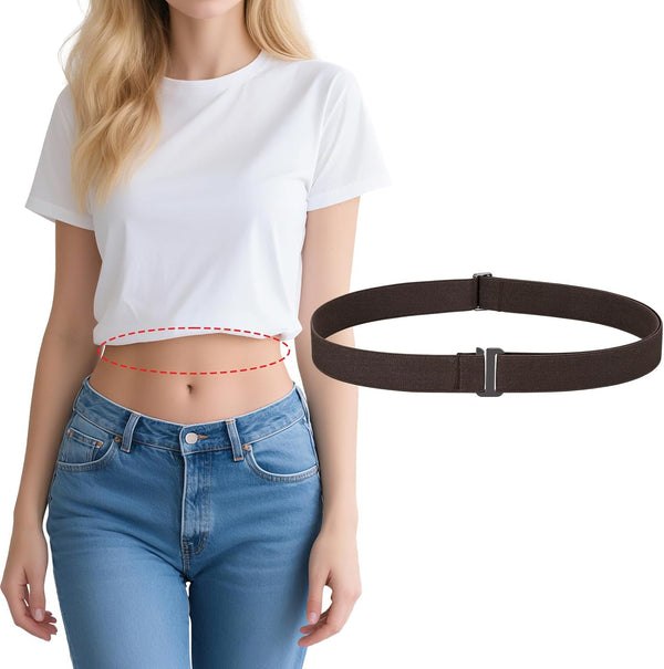 Crop Top Tuck Band For Women Adjustable Tucky Waist Belt Tucking