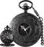 Starry Blue Roman Numeral Quartz Pocket Watch