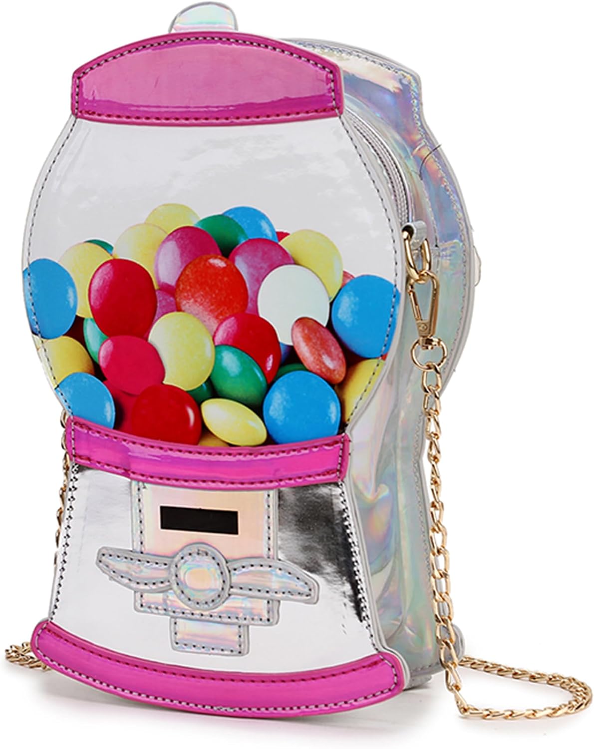 Fun Shape Purse — Novelty Fruit Chain Crossbody