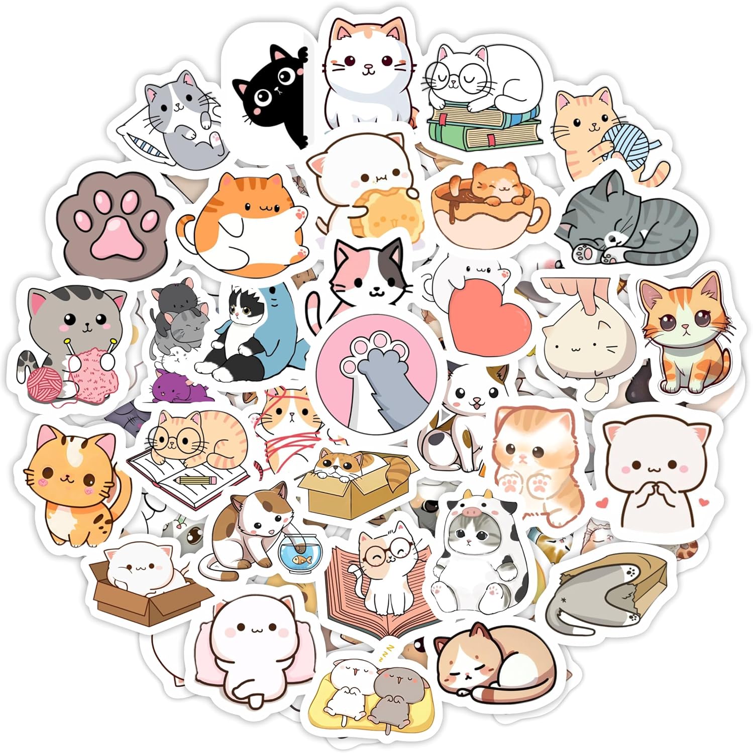 100Pcs Classic Rock Stickers — Rockabilly Guitar & Music Emblems Secondary image