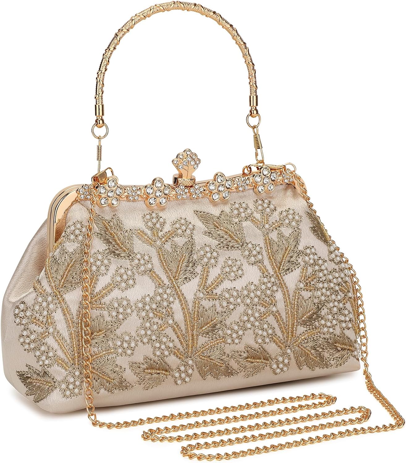 1920s Vintage Beaded Sequin Evening Clutch Secondary image