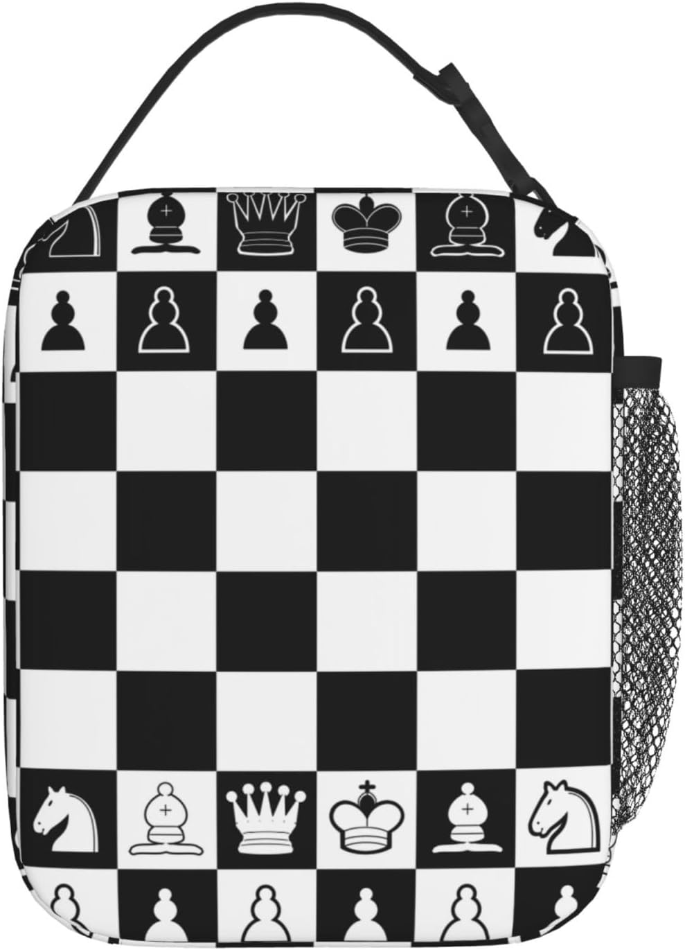 Gianlaima Wicca Moon Phase Witchy Star Magic Mushroom Insulated Lunch Box For Women And Man, Portable Lunch Bags Reusable Cooler Tote For Office Work Travel Picnic Camping Beach