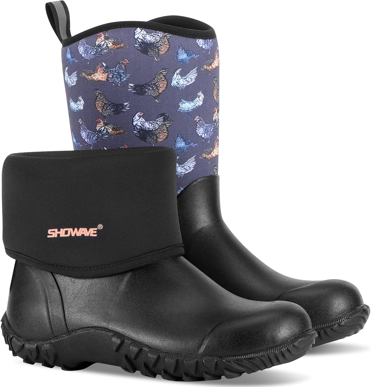 Women’s Boots Rubber Rain Boots For Women Waterproof Mud Boot