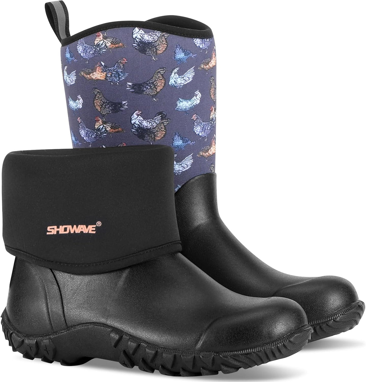 Women’s Boots Rubber Rain Boots For Women Waterproof Mud Boot