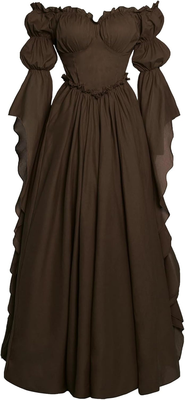 Medieval Renaissance Costume Dress Victorian Dresses for Women