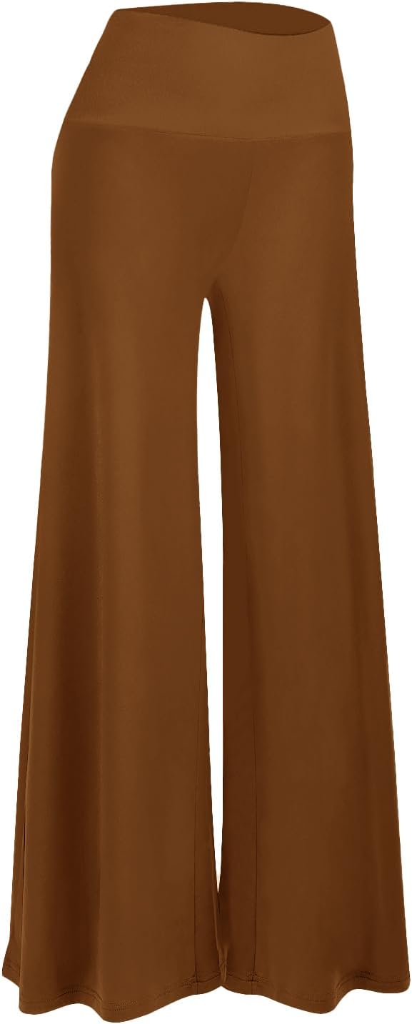 Women's Stretchy Wide Leg Palazzo Lounge Pants Casual Comfy