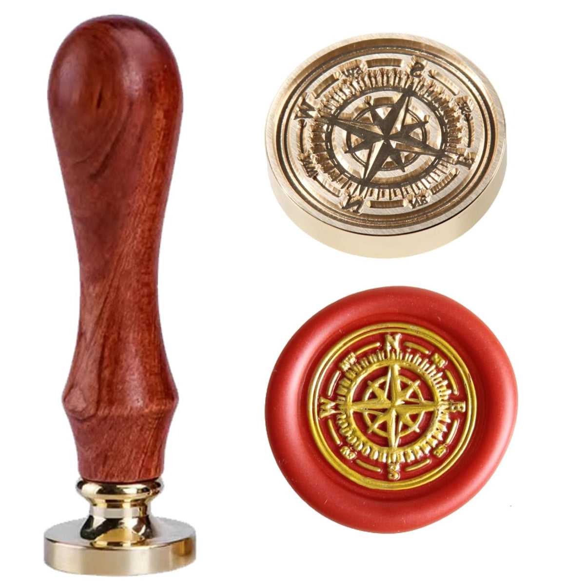 Celtic Knot Triquetra Wax Seal Stamp - Trinity Knot Sealing Wax Infinity Symbol of Endless Love - Good Luck Amulet - Irish Witchcraft Wicca Magic Wolf Vintage