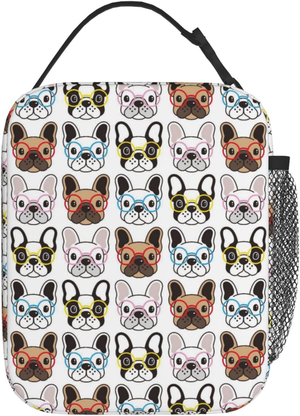Gianlaima Wicca Moon Phase Witchy Star Magic Mushroom Insulated Lunch Box For Women And Man, Portable Lunch Bags Reusable Cooler Tote For Office Work Travel Picnic Camping Beach