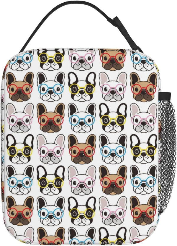 Gianlaima Wicca Moon Phase Witchy Star Magic Mushroom Insulated Lunch Box For Women And Man, Portable Lunch Bags Reusable Cooler Tote For Office Work Travel Picnic Camping Beach