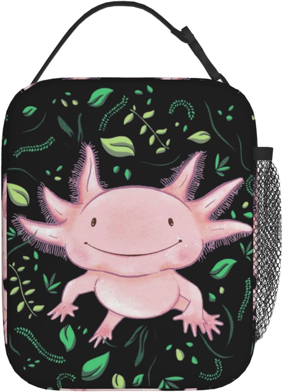 Gianlaima Wicca Moon Phase Witchy Star Magic Mushroom Insulated Lunch Box For Women And Man, Portable Lunch Bags Reusable Cooler Tote For Office Work Travel Picnic Camping Beach