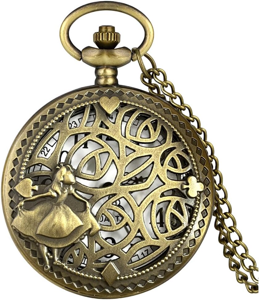 Vintage Pocket Watch with Chain for Men Necklace Watches for Women Secondary image