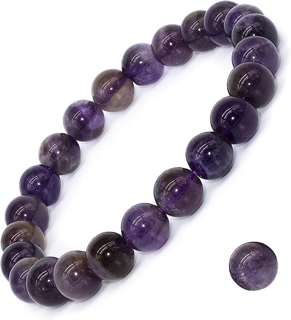 Natural Gemstone Stretch Elastic Bracelet
