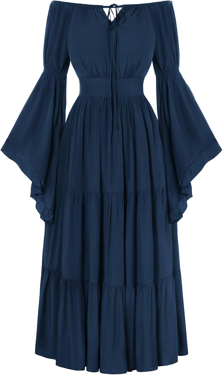 Scarlet Darkness Renaissance Dress Women Long Sleeve Off Shoulder Dresses