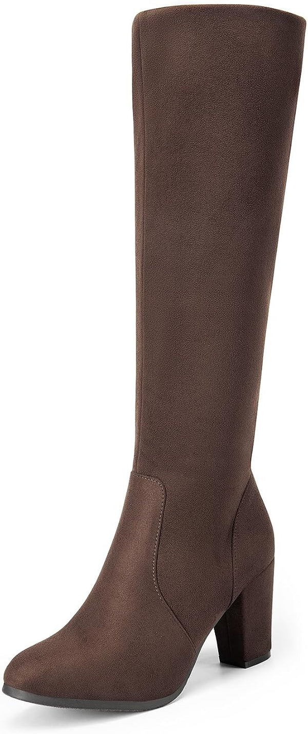 DREAM PAIRS Women's Knee High Winter Fall Tall Riding Boots