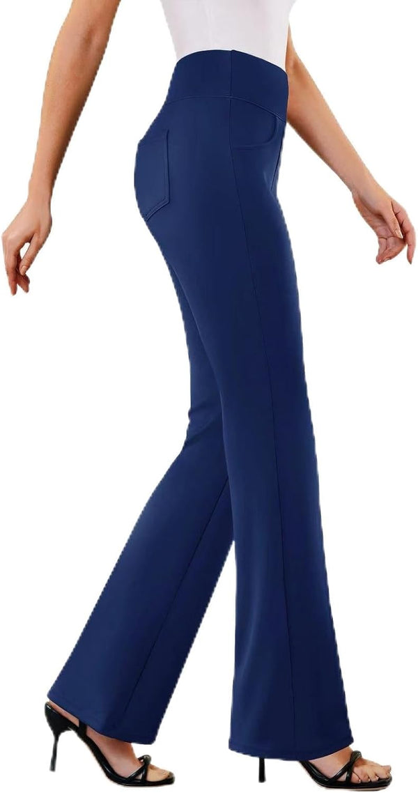 Womens Dress Pants Stretchy Work Pants Business Casual Office