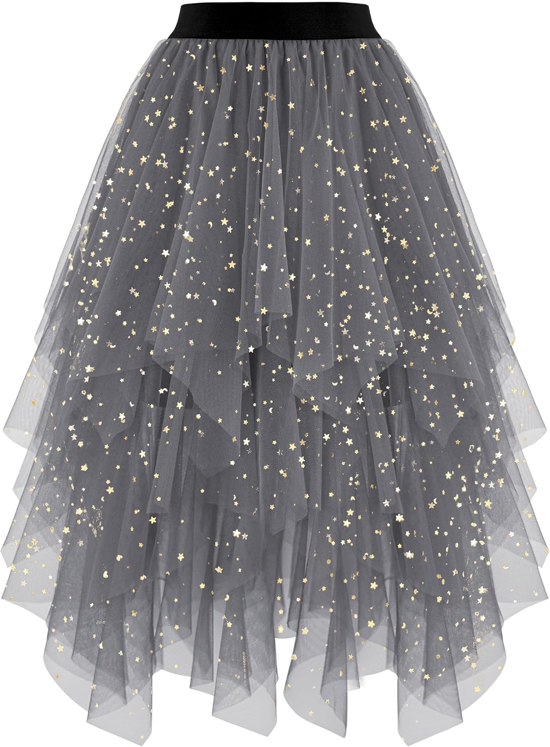 High Low Layered Puffy Fairy Tulle Skirts