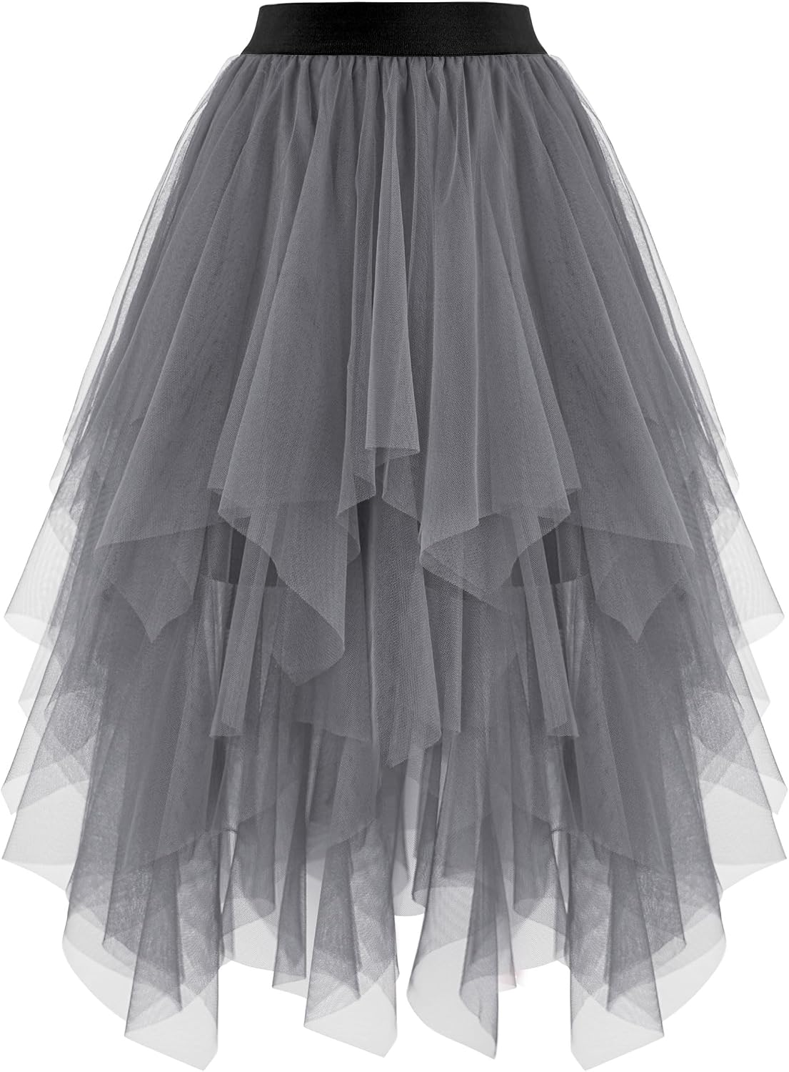 High Low Layered Puffy Fairy Tulle Skirts