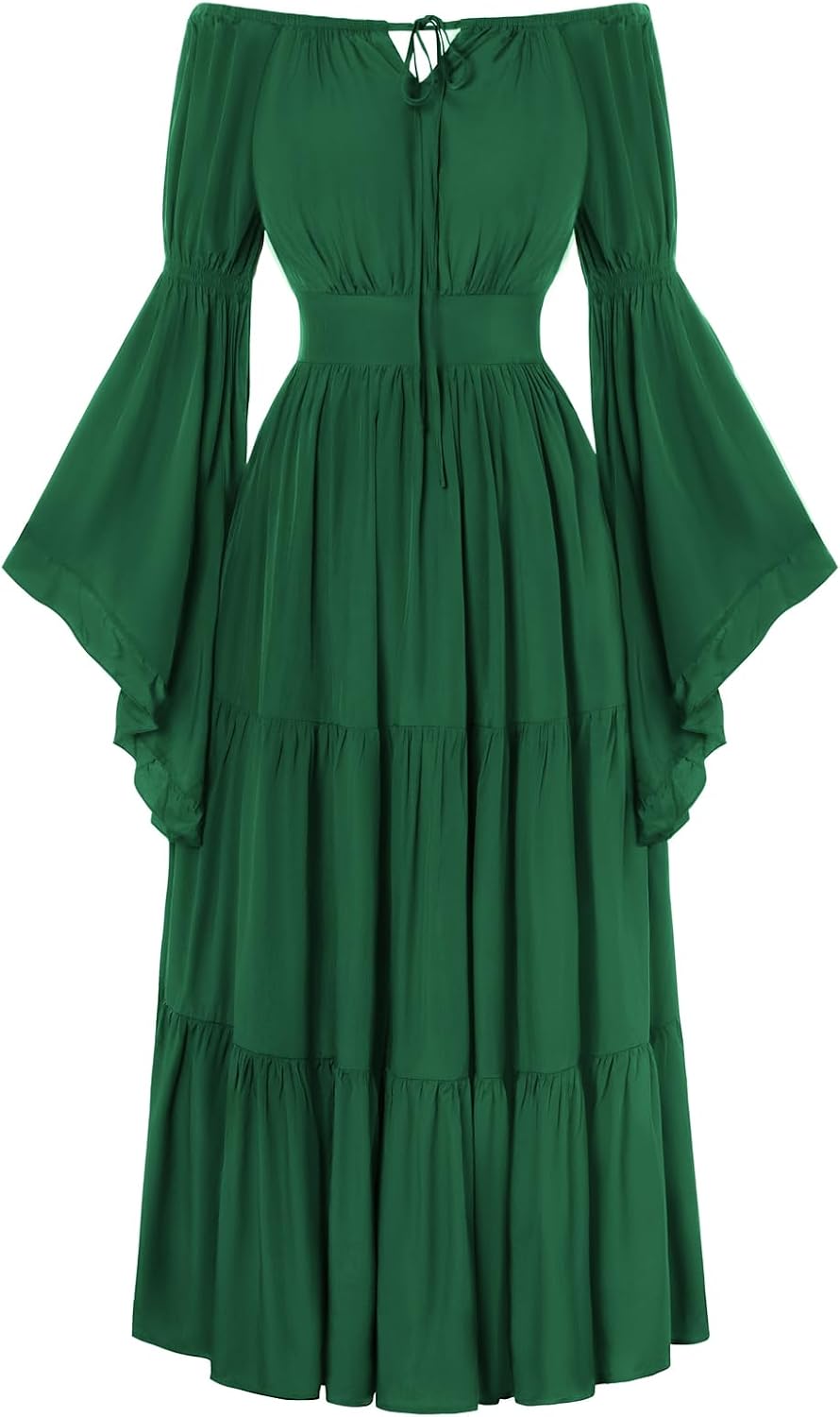 Scarlet Darkness Renaissance Dress Women Long Sleeve Off Shoulder Dresses