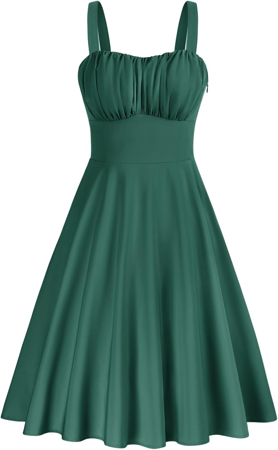 Belle Poque Womens Vintage A-line Midi Cocktail Party Dress