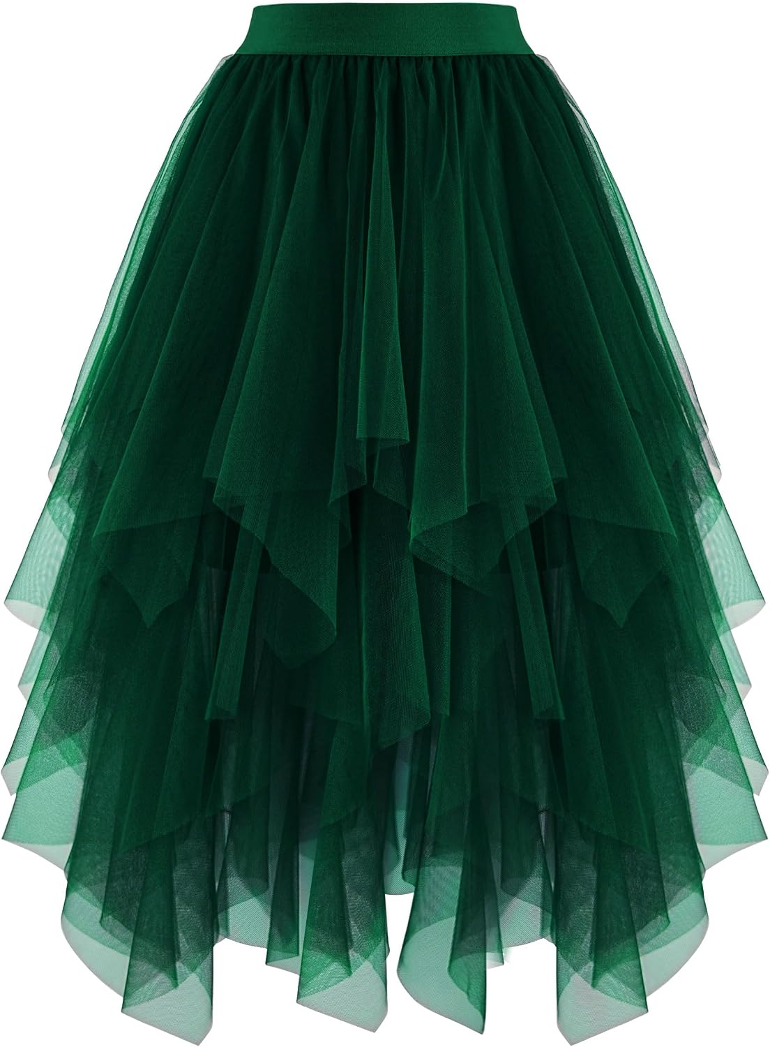 High Low Layered Puffy Fairy Tulle Skirts