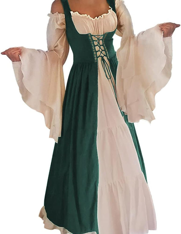 ABaoWedding Womens's Medieval Renaissance Costume Cosplay Over Dress