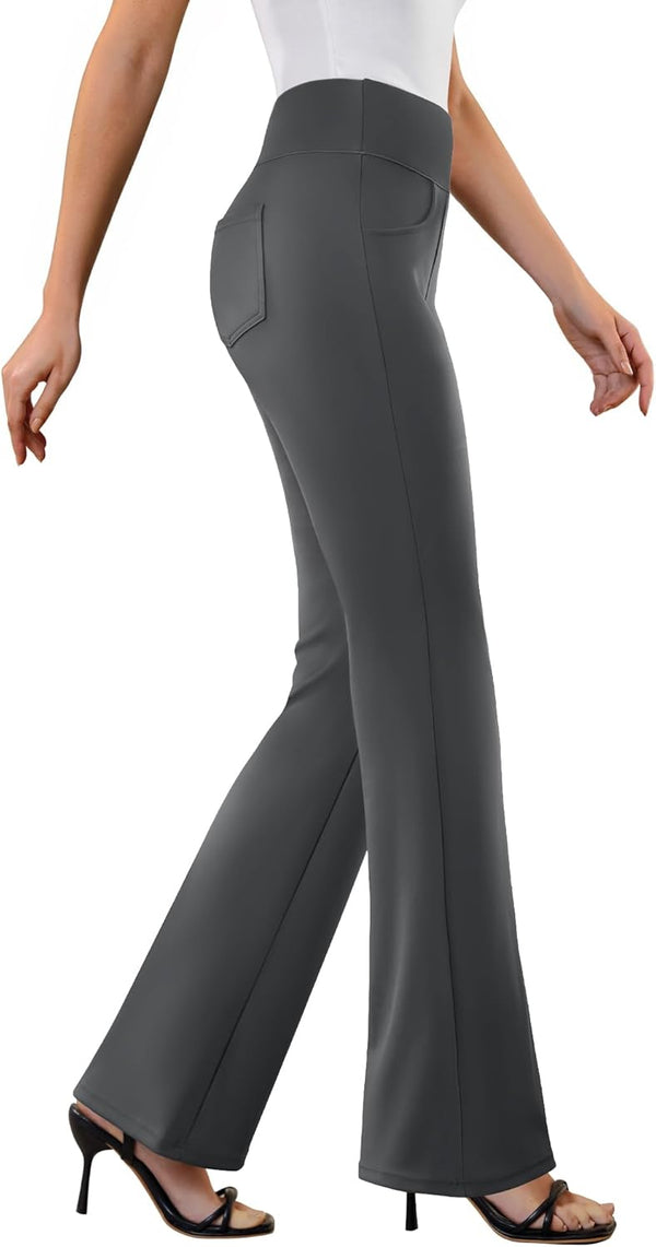 Womens Dress Pants Stretchy Work Pants Business Casual Office