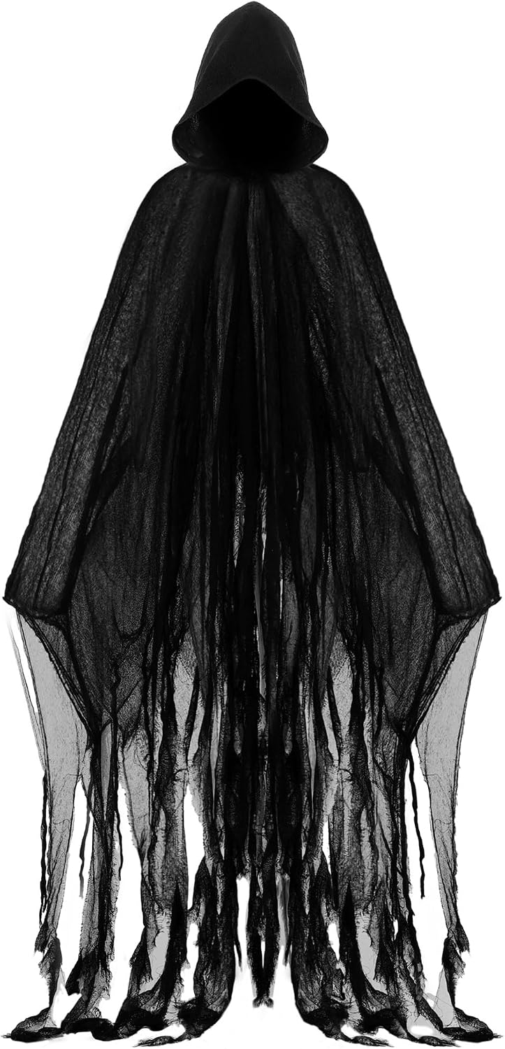 Geyoga Grim Reaper Costume for Adults, Halloween Cloak
